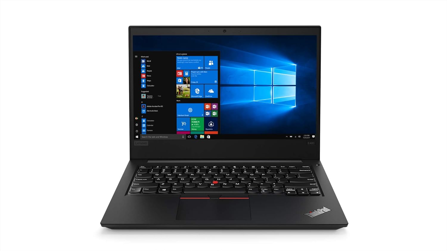 Lenovo ThinkPad E480 – Intel i5 7th Gen, 8GB RAM, 256GB SSD, 14-inch