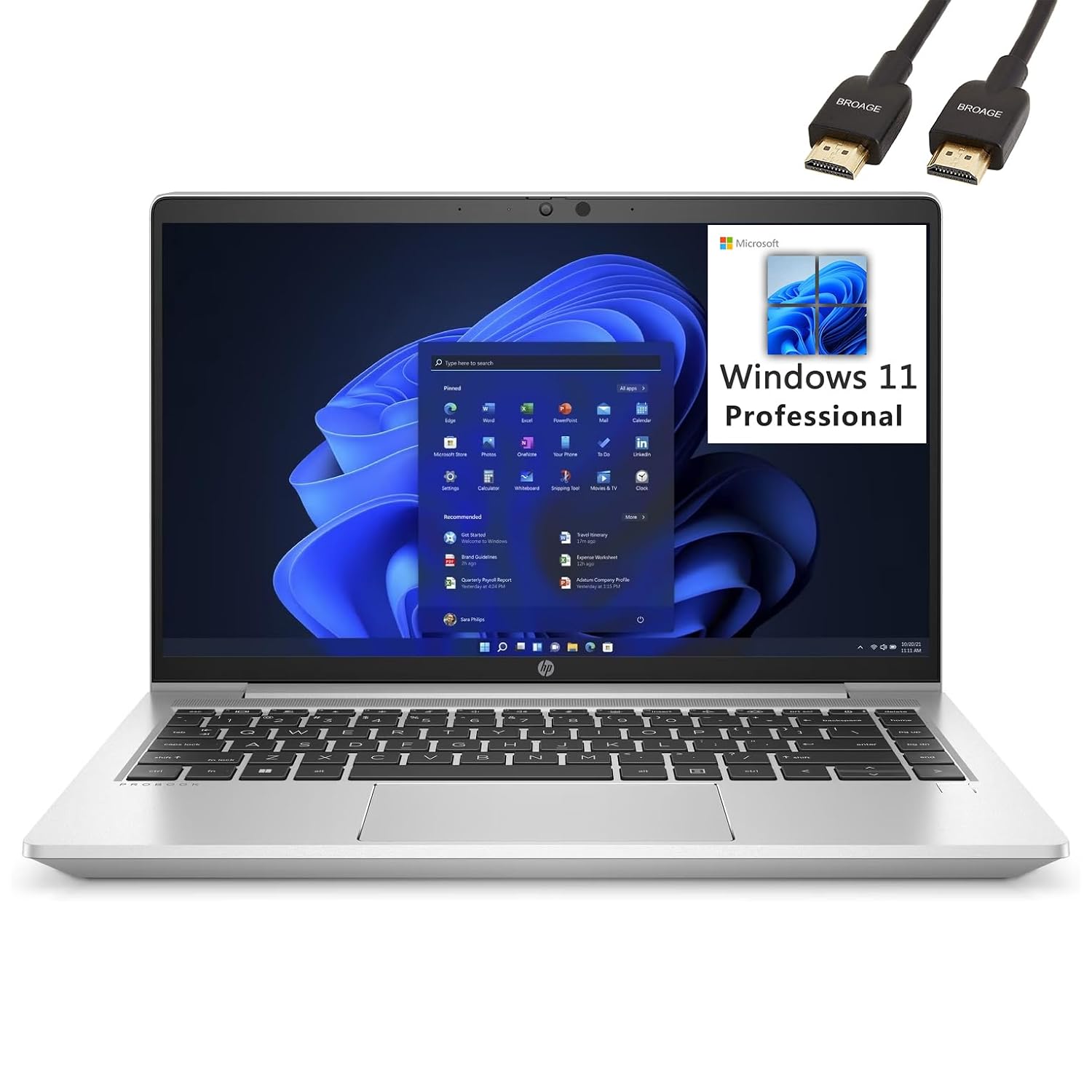 HP 640 G8 Laptop – Intel i5 11th Gen, 8GB RAM, 256GB SSD, 14-inch Display