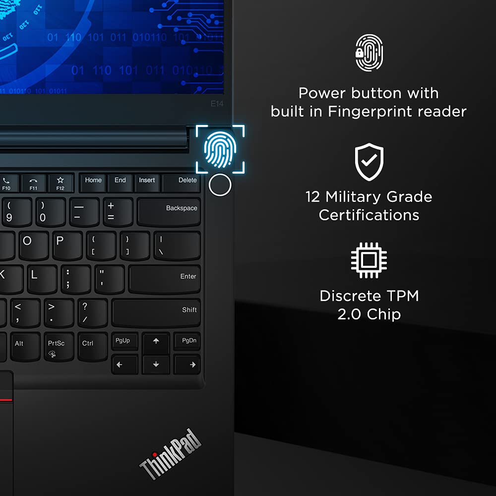 Lenovo ThinkPad E14 Intel Core i5 11th Gen 14-inch (35.56cm) FHD IPS Antiglare Thin and Light Laptop (16GB RAM/512GB SSD/Windows 11