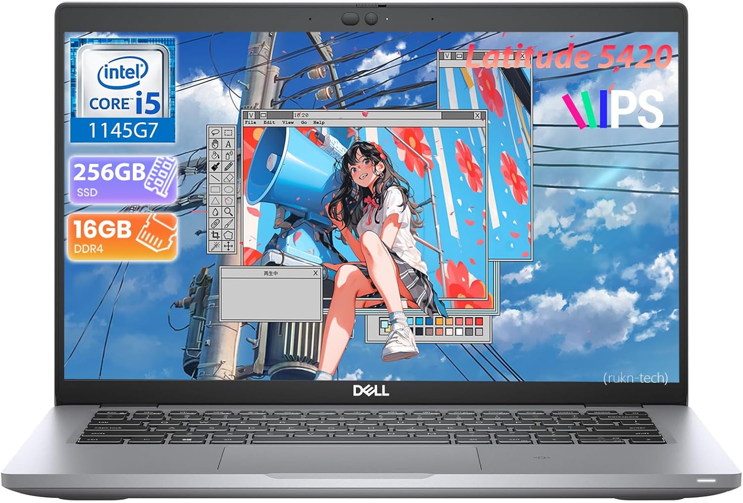 Dell Latitude 5420 14" Laptop, Intel Core i5-11th Gen, 16GB RAM, 256GB SSD, Win11 Pro.