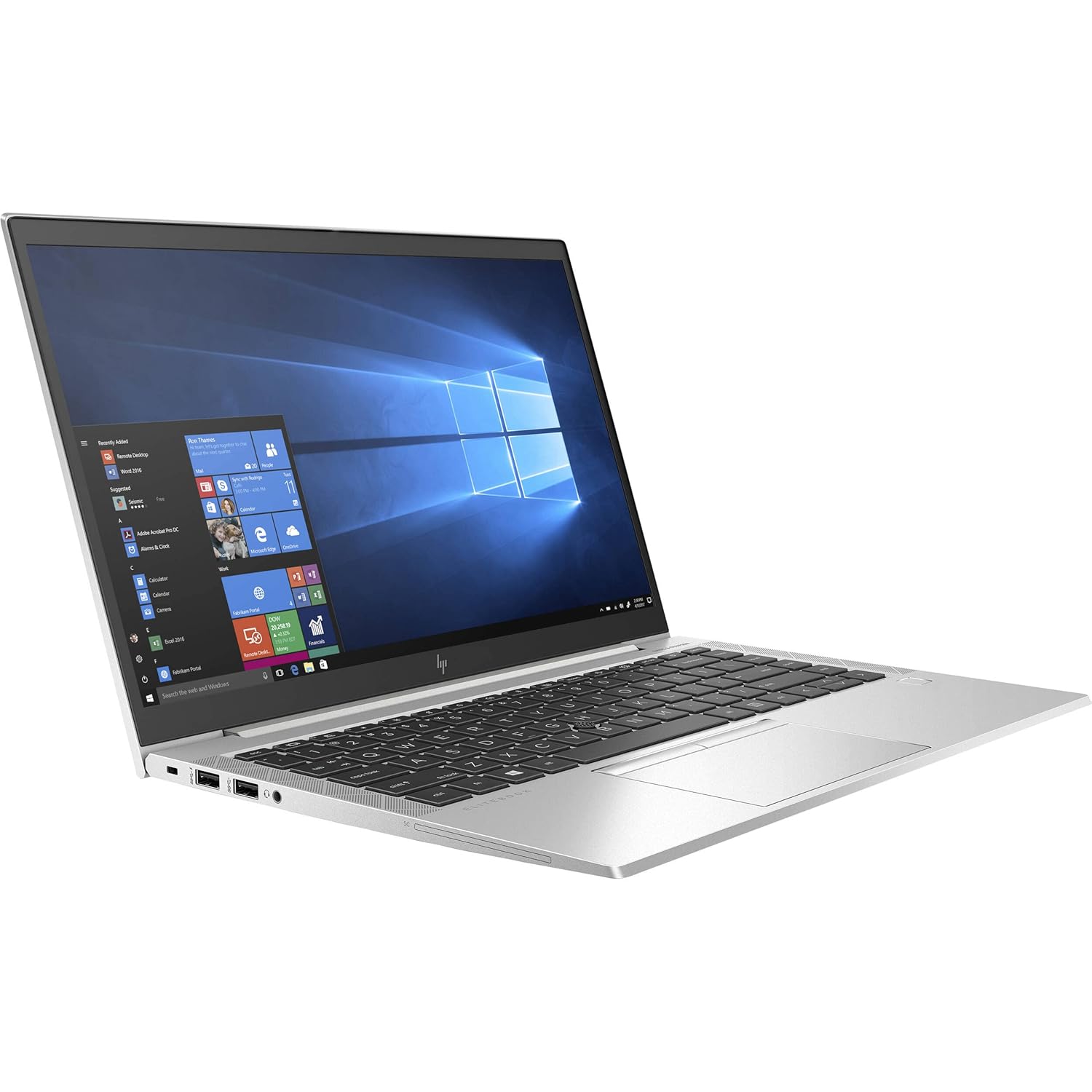 HP New EliteBook 845 G7 14" FHD IPS (16GB RAM, 1TB PCIe SSD, AMD 6-Core Ryzen 5 Pro 4650U (Beat i7-1165G)) Business Laptop Bundle with Bag+WiFi+Webcam, Windows 10